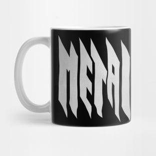 Metalfontwhite Mug